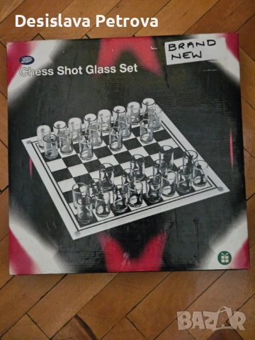 Шах шотове стъклен 