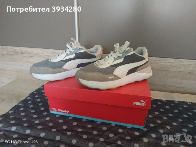 Дамски обувки Puma н39, снимка 6 - Други - 53573380