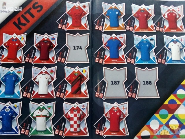 Стикер албум UEFA NATIONS LEAGUE FINALS - Topps - 2022, снимка 7 - Колекции - 50645048
