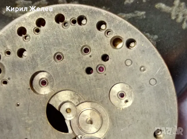 SWISS MADE 15 RUBIS Cal 526 МЕХАНИЗЪМ от СТАР РЯДЪК КОЛЕКЦИОНЕРСКИ ШВЕЙЦАРСКИ ДЖОБЕН ЧАСОВНИК 42655, снимка 5 - Антикварни и старинни предмети - 48559269