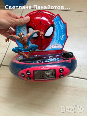 Детски часовник с аларма Спайдърмен Лексибокс
