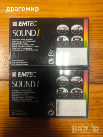 аудио касети EMTEK SOUND l, снимка 2 - Аудио касети - 53438874