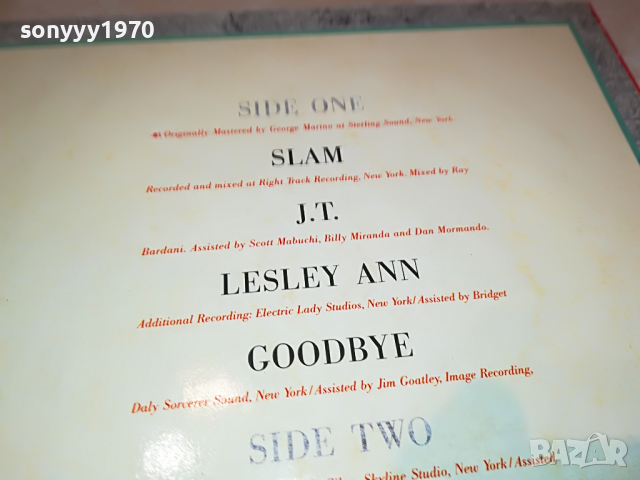 поръчана-DAVID SANBORN-FRANCE 2004221952, снимка 11 - Грамофонни плочи - 36522975