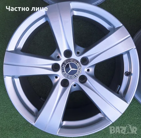 Продавам 4бр оригинални 17-ки джанти за Мерцедес W206,W205,, снимка 2 - Гуми и джанти - 55922474
