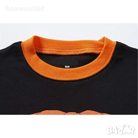 Детска памучна пижама - тиква, различни размери, снимка 3 - Детски пижами - 47677436