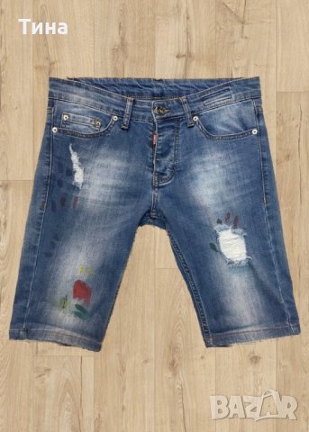 Екстравагантни къси дънки, снимка 1