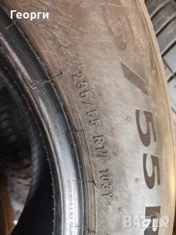 4бр.летни гуми 235/55/17 Pirelli, снимка 4 - Гуми и джанти - 49604723