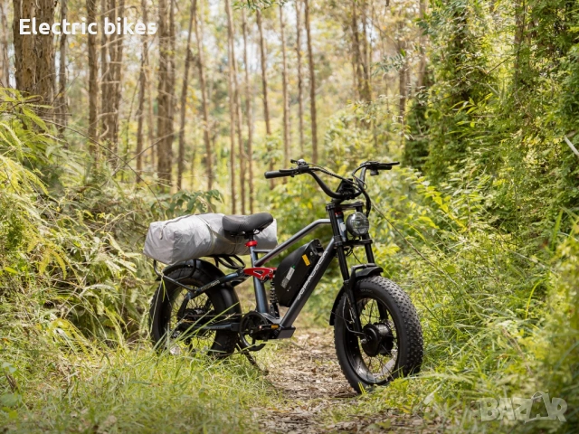 Електрически велосипед Eahora Terra 2 – 48V 1500W Dual Motor Fat Tire, снимка 3 - Велосипеди - 53171350
