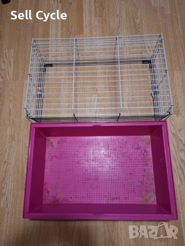✅КЛЕТКА ЗА МОРСКО СВИНЧЕ, ЗАЕК, ТАРАЛЕЖ❗, снимка 3 - Други стоки за животни - 53044939