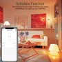 Bakibo Smart WiFi LED лампа, 9W 1000Lm, RGB, 2700-6500K, E27, Alexa и Google Home, снимка 5