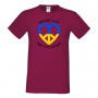 Мъжка тениска SUPPORT LOVE PRAY FOR UKRAINE,, снимка 3