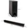 Blaupunkt LS 2225 – 2.1 Саундбар със субуфер, 60W, Bluetooth 5.0, HDMI ARC, снимка 3