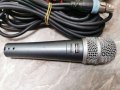 Жичен микрофон Shure Beta 57A + кабел и кожена чантичка, снимка 2