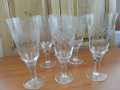 Кристални чаши , снимка 1 - Антикварни и старинни предмети - 36173688