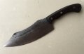 Широк японски нож с ковано острие, фултанг, 5Cr15Mov, снимка 1 - Ножове - 41481393