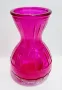 Ваза от пресовано стъкло., снимка 4