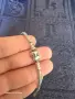 Масивна Сребърна гривна. ,,PANDORA" тип змийска верижка. Оригинал. Талисман е с надпис PANDORA, а др, снимка 6