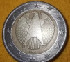 Монета Германия 2€ F (2 евро с буквата F, сечена в Щутгард), снимка 1