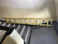Дървена Стълба в жълт цвят , снимка 1