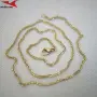 Синджир с 14К златно покритие 254618, снимка 4