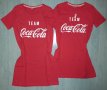 Рокли мама и дъщеря Coca-Cola 100% cotton , снимка 5