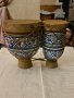 Марокански барабан Том-Том Бонго Комплект истинска ръчно изработена керамика 1 вид декоративен