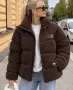 The North Face Дамско Късо Зимно Яке Тип "Плюшено Мече" С Гладки Панели-Различни Цветове Код VAL-40, снимка 4