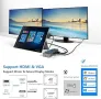 Surface Pro Dock само за Surface Pro 4/Pro 5/Pro 6 USB хъб с Gigabit Ethernet порт, HDMI VGA 4K, снимка 2