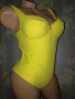 Calzedonia M-Цял бански в жълто тип бикина