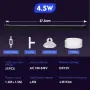 Нов hygger LED аератор за аквариум въздушна стена мехурчета RGB светлина таймер, снимка 7