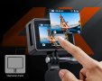 iZEEKER iA100 Action Cam 4K30FPS 20MP WiFi 40M подводна камера Ultra HD сензорен екран, снимка 3