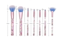 Четки за грим  с кристални дръжки -  7 броя HZS86, снимка 7