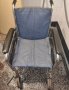 Запазена сгъваема рингова инвалидна количка със сваляеми подлакътници
