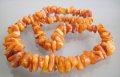 Колие естествен кехлибар гердан огърлица, снимка 5