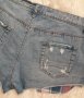 УНИКАЛНИ дамски къси дънкови панталонки с накъсвания ХЛ размер , снимка 5