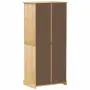 vidaXL Гардероб "Corona" 76x50x170 см бор масив, снимка 6