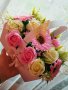 Кошница със сапунени цветя , снимка 1 - Подаръци за жени - 39594199