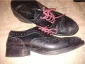Дамски кожени обувки в черно Soldini, снимка 1 - Дамски ежедневни обувки - 41559026