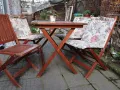 Дървена маса и 4 стола , снимка 4