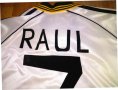 Реал Мадрид футболна тениска домакини 1998 г. №7 Раул размер Л, снимка 7