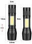 НОВ МОЩЕН LED ФЕНЕР CREE СЪС ZOOM ФУНКЦИЯ,СОС 3 РЕЖИМА,ПРЕЗАРЕЖДАЕМ,USB КАБЕЛ.ФЕНЕРИ FLASH ФЕНЕРЧЕ, снимка 6