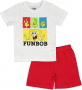 Детска пижама к.р. Sponge Bob за 4, 5, 6, 7, 8, 9 г. - М3-4, снимка 1 - Детски пижами - 36352152
