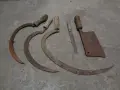 Стари сатър, съпрове и нож, снимка 2