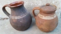 Старо глинено гърне 2 бр., снимка 1