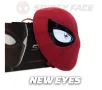 Електронна маска на спайдърмен Spiderman 3D версия с мигащи очи за Хелоуин управление с пръстен, снимка 5