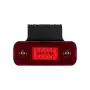Висящ LED габарит 12 LED 108 mm 12-24V жълт, снимка 2