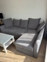 Разтегателен ъглов диван Holmsund IKEA, снимка 2