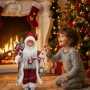 Коледна фигура Дядо Коледа – създай празнично настроение у дома!, снимка 5