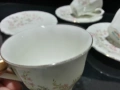 Стар български костен порцелан чаши за чай , снимка 11