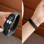 Текстилна плетена каишка с велкро за Xiaomi Smart Band 8 | 9 | 10, снимка 4